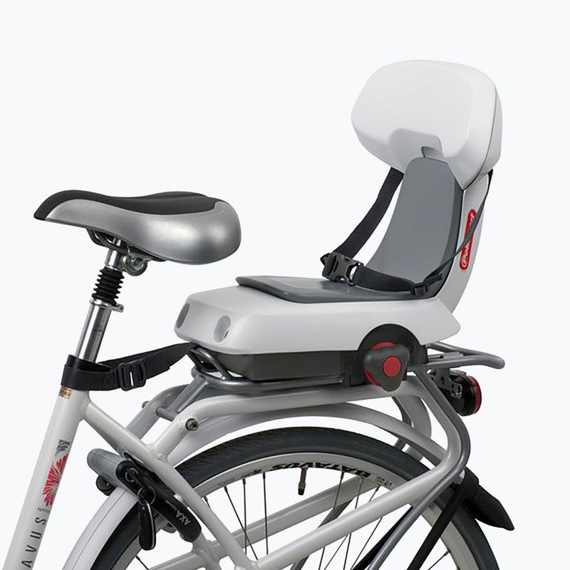 Polisport Guppy Junior CFS Gepäckträger Fahrradsitz grau FO 8636100013 3