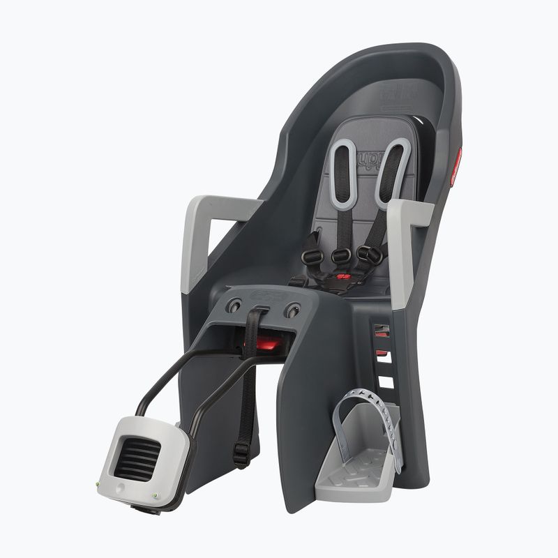 Fahrradsitz Polisport Guppy Maxi+ RS dark grey/silver