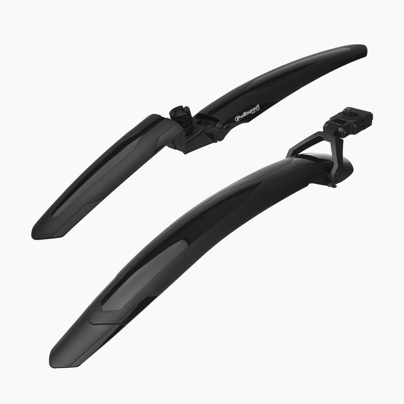 Polisport Mud-Pro MTB Fahrrad Schutzbleche Set schwarz