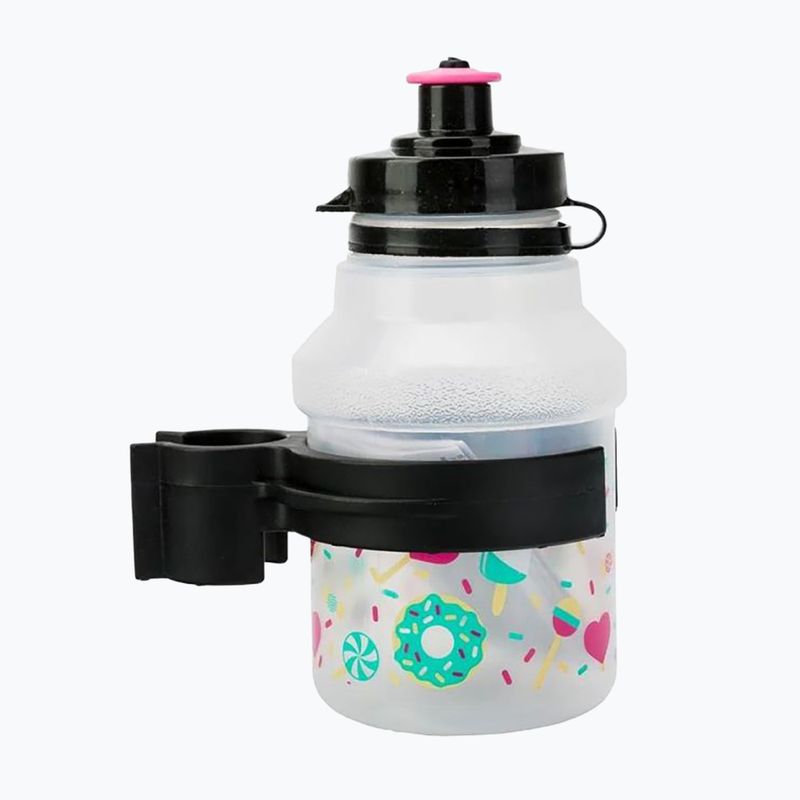 Polisport Lolipops 350 ml Junior Fahrradflasche + Korb klar
