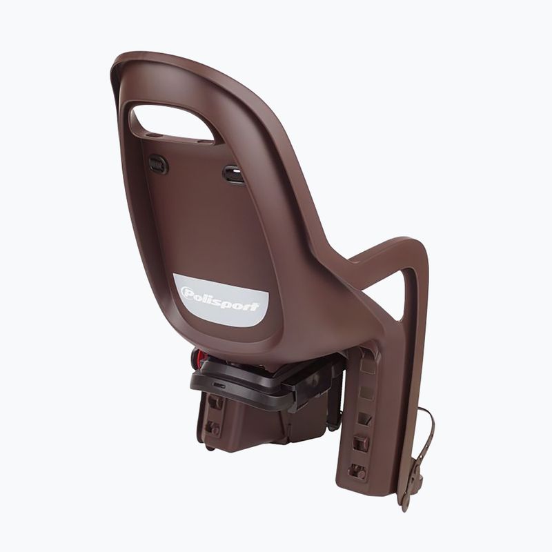 Polisport Groovy Maxi FF 29 ECO braun FO hinteren Rahmen Fahrradsitz 8406000041 5