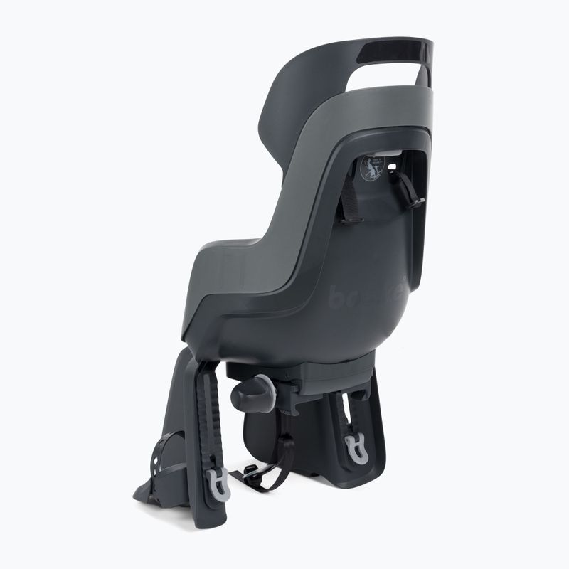 Bobike Go RS Gepäckträger Fahrradsitz grau/schwarz 8012600005 2