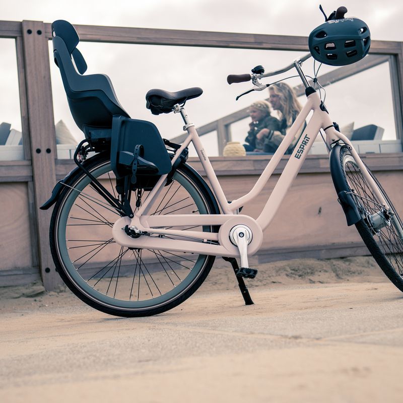 Bobike Go RS Gepäckträger Fahrradsitz grau/schwarz 8012600005 7