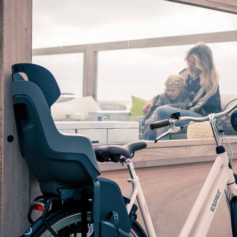 Bobike Go RS Gepäckträger Fahrradsitz grau/schwarz 8012600005 8
