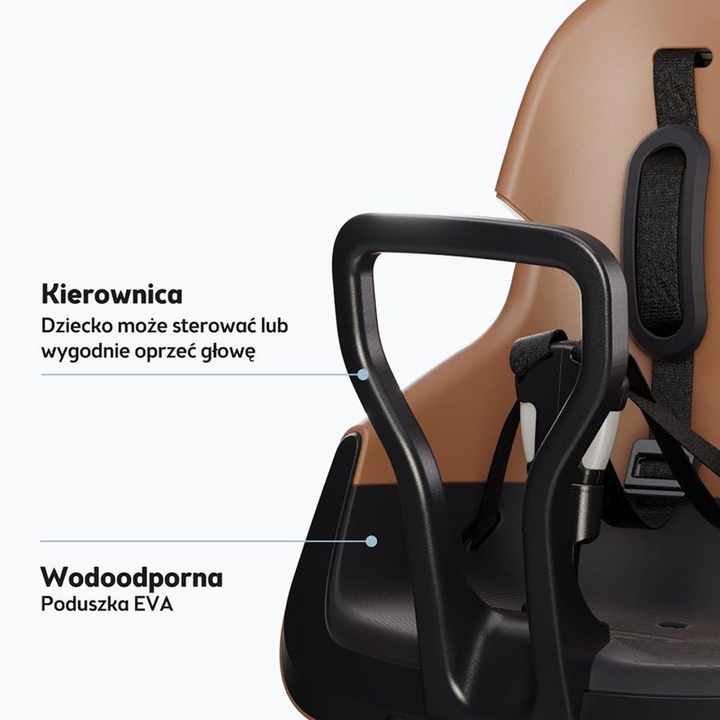 Kinderfahrradsitz bobike Exclusive Mini Evolve cinnamon brown 9