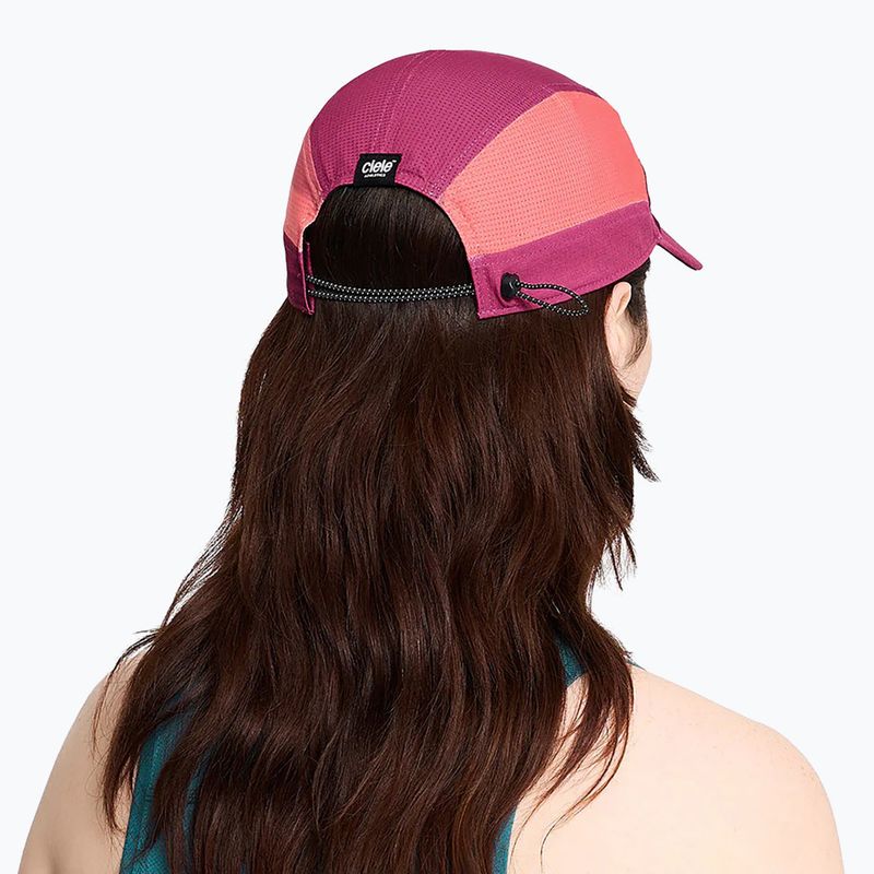 Basecap Ciele Athletics FSTCap SC Field Iconic SL mulberry bocasana 6