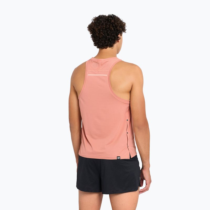 Laufshirt Herren Ciele Athletics FST Signlet 2 rosedawn 2