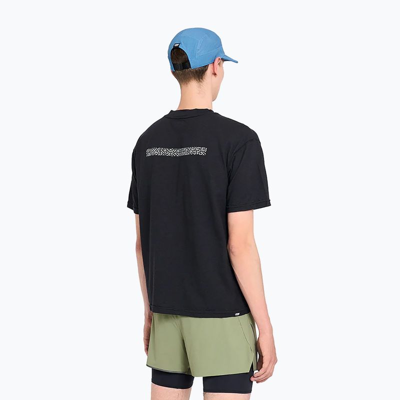 Herren-Laufshirt Ciele Athletics NSP HV „C“ schwarz 3