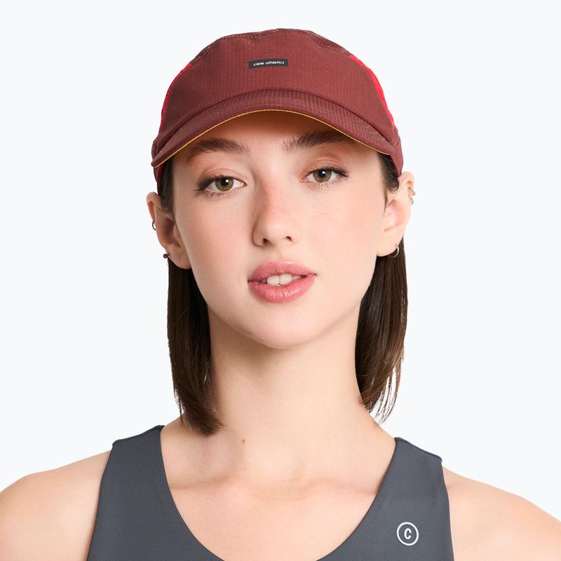 Basecap Ciele Athletics GOCap Field IconicBar SL andorra/red 4