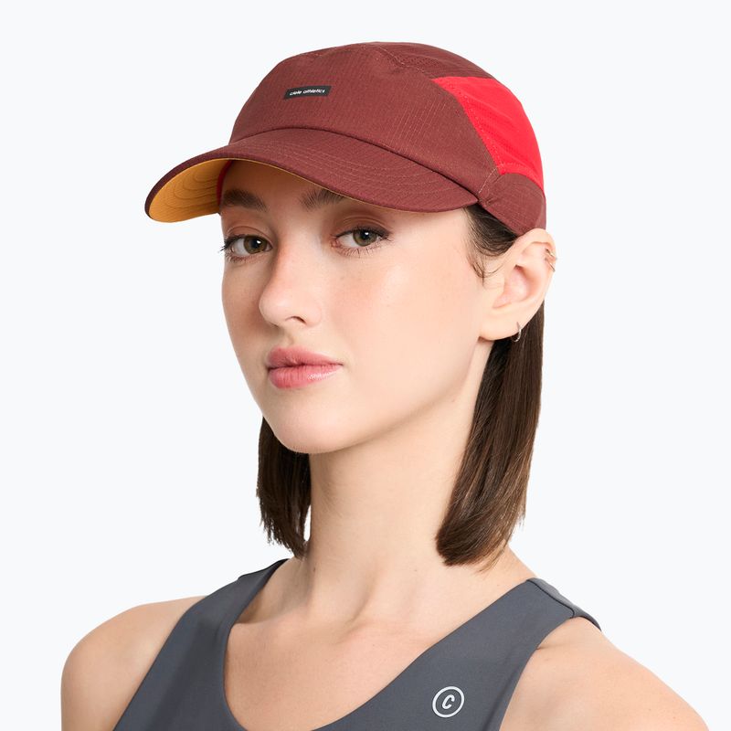 Basecap Ciele Athletics GOCap Field IconicBar SL andorra/red 5