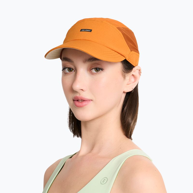 Basecap Ciele Athletics GOCap Field IconicBar SL sunset/ginger bread 5