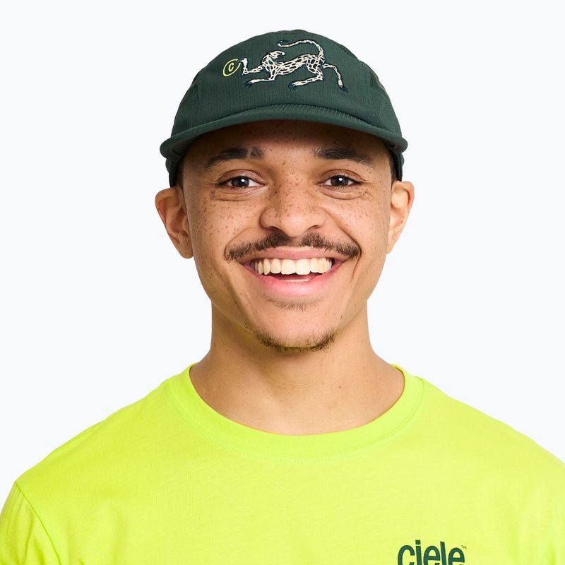 Basecap Ciele Athletics GOCap Field Cheetah spruce 4