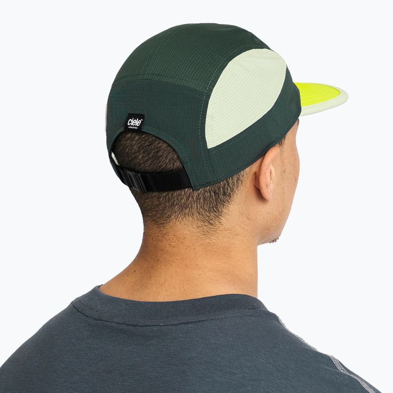Basecap Ciele Athletics GOCap Field Iconic Bar spruce/light moss 6