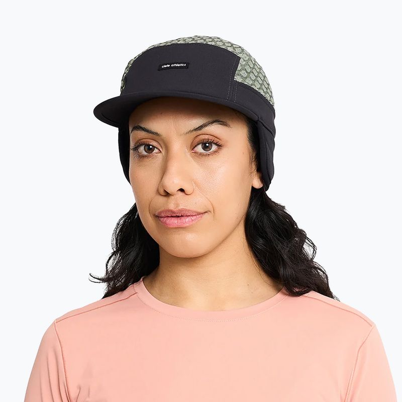 Basecap Ciele Athletics GOCap FLTWND Ultra Iconic light moss 4