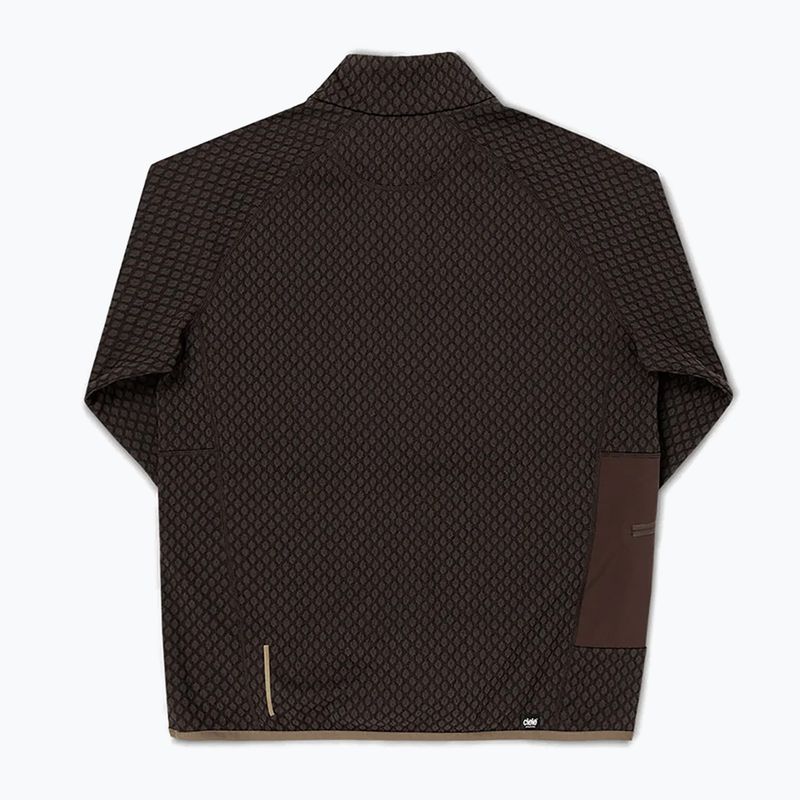 Laufsweatshirt für Herren Ciele Athletics VLVHalfzip oak 2