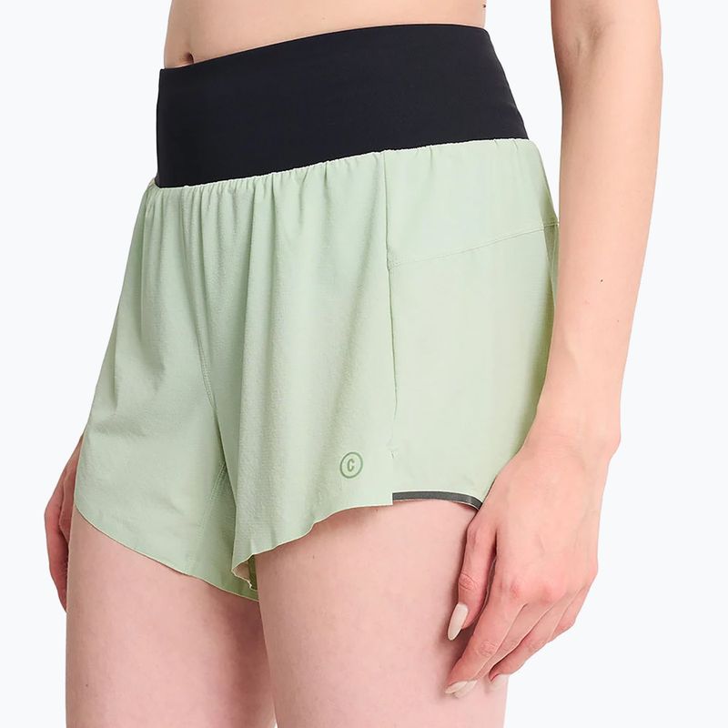Damen-Laufshorts Ciele Athletics TRNShort4''brief 2 light moss 3