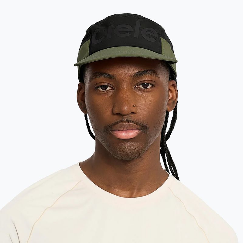 Basecap Ciele Athletics GOCap Comp Century black kombu 4