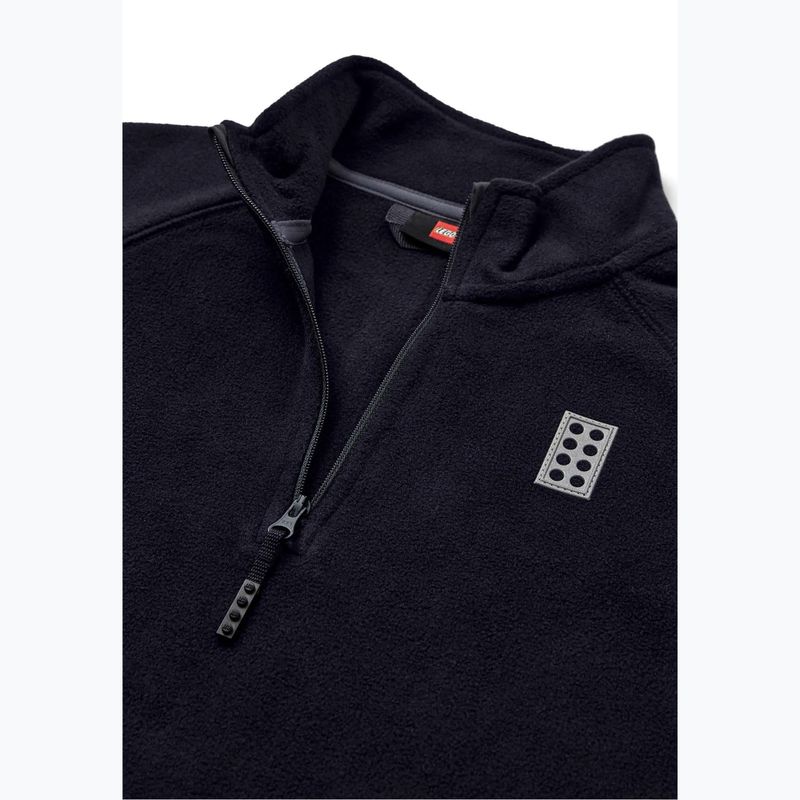 LEGO Lwsinclair 702 schwarzes Fleece-Sweatshirt für Kinder 3