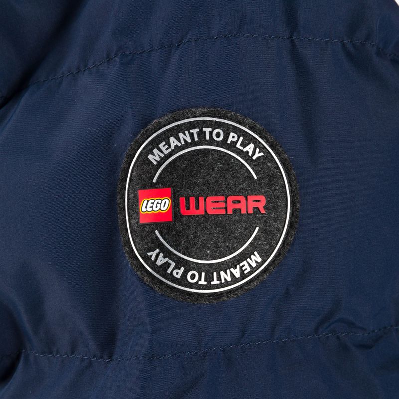 LEGO Lwjipe 704 braune Daunenjacke für Kinder 22898 5