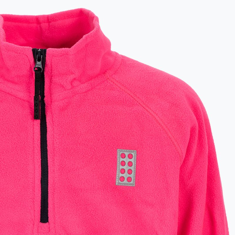 Kinder LEGO Lwsinclair 702 Fleece-Sweatshirt rosa 22972 3