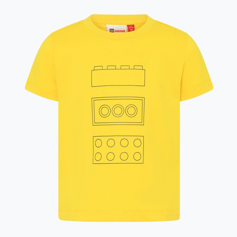 Kinder-Trekking-Shirt LEGO Lwtate 600 gelb 11010565
