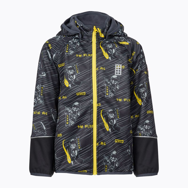 Kinder-Softshelljacke LEGO Lwsejoun 602 schwarz 11010495