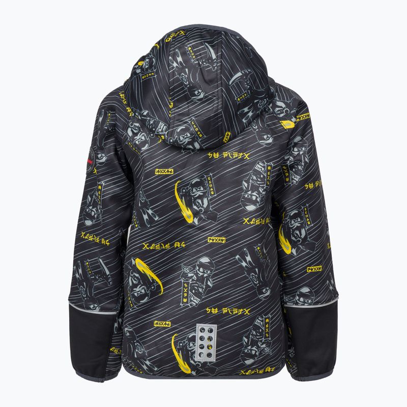Kinder-Softshelljacke LEGO Lwsejoun 602 schwarz 11010495 2