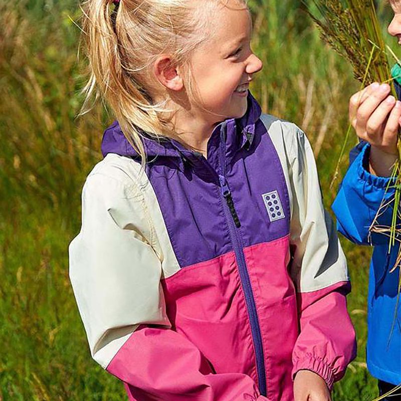 Kinder-Regenjacke Lego Lwjochy 200 lila 3