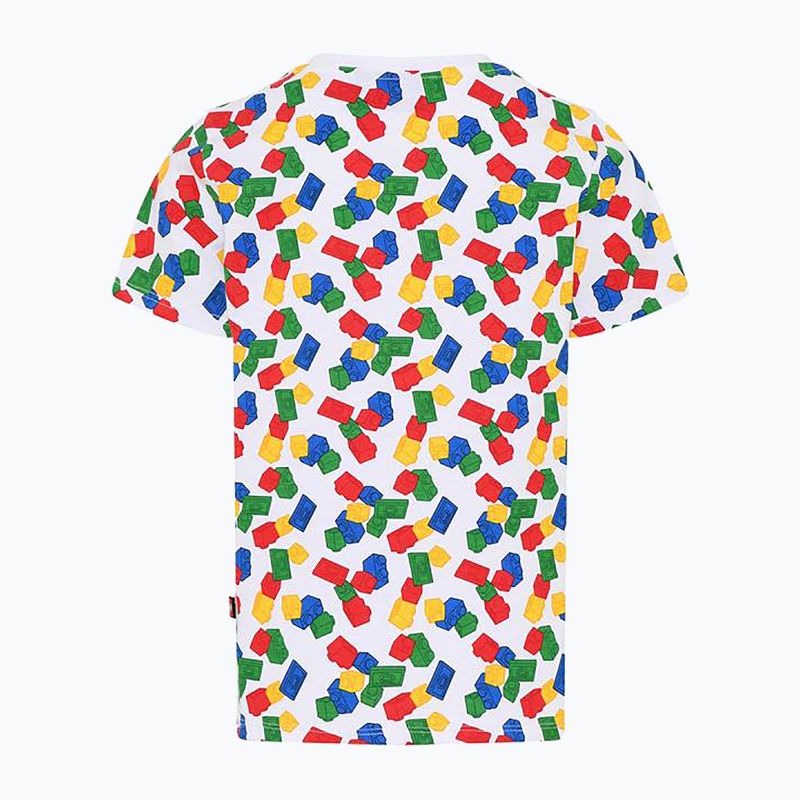 LEGO Lwtaylor 203 Kinder-Trekking-Shirt weiß und farbig 11010617 2
