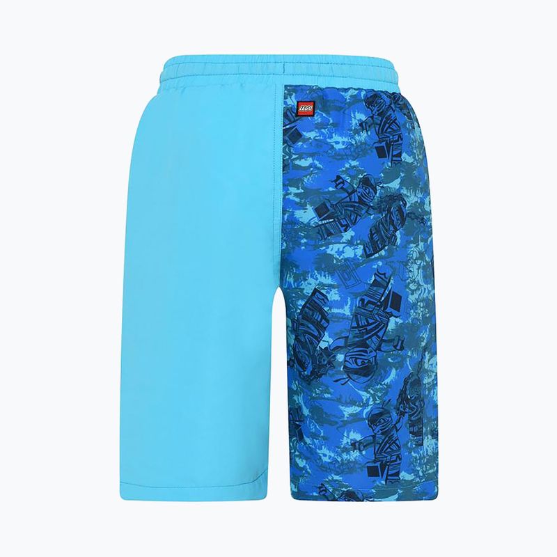 LEGO Lwalex Kinder-Badeshorts 304 blau 11010677 2