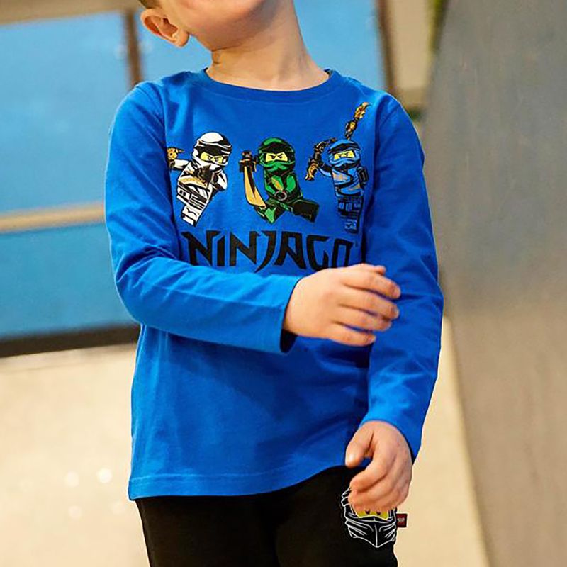 Kinder-Trekking-Shirt LEGO Lwtaylor 109 blau 12010755 4