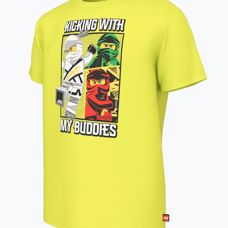 Kinder-Trekking-Shirt LEGO Lwtaylor 123 gelb 12010773