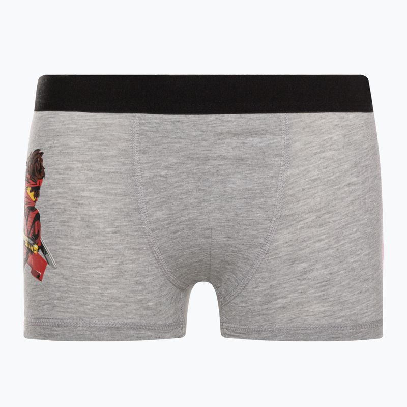 LEGO Lwbo 301 Kinder-Boxershorts 3 Paar grau/grün/blau 12010787