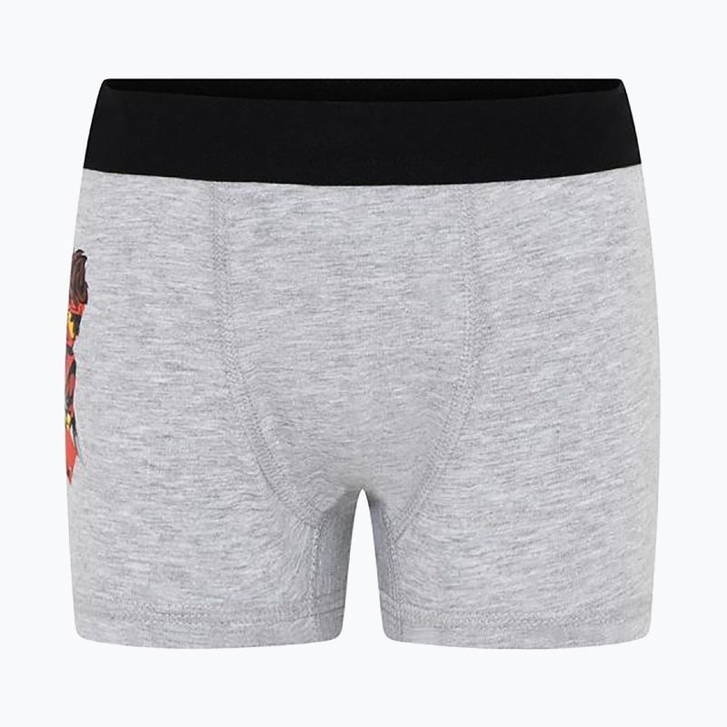 LEGO Lwbo 301 Kinder-Boxershorts 3 Paar grau/grün/blau 12010787