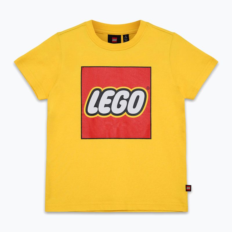 LEGO Lwtano Kinder-T-Shirt 631 gelb