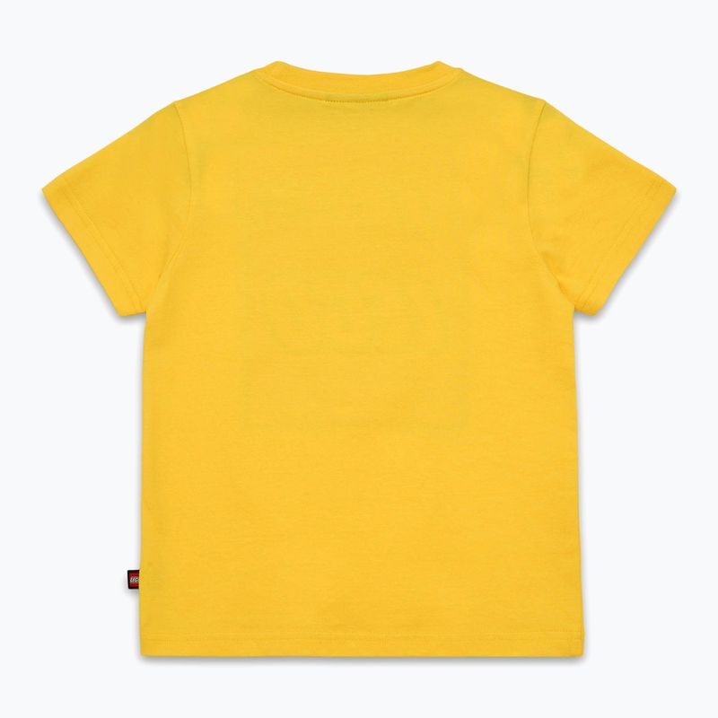 LEGO Lwtano Kinder-T-Shirt 631 gelb 2