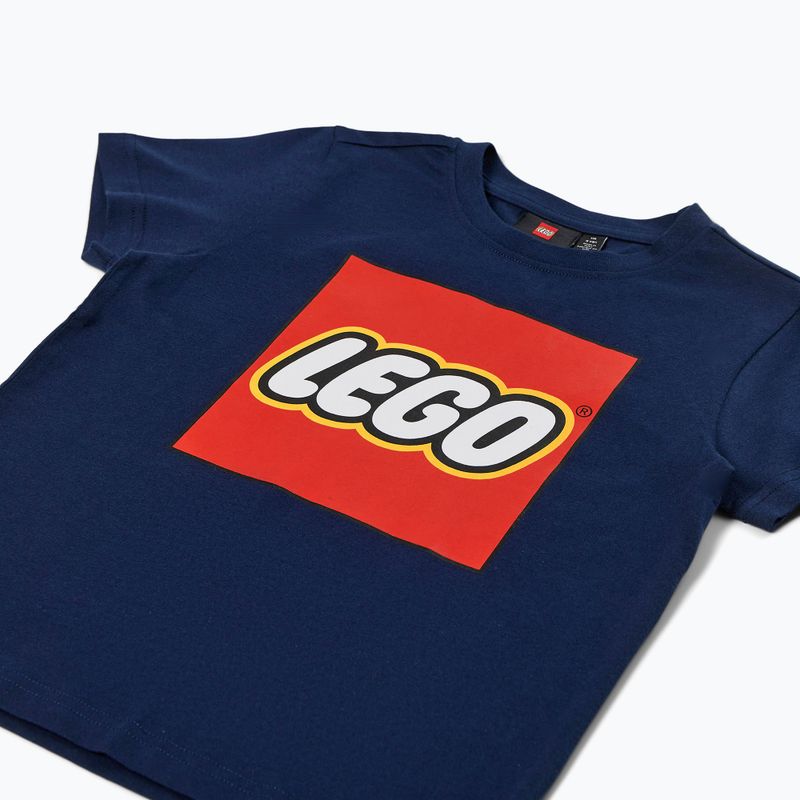 LEGO Lwtano 631 dunkel marineblau Kinder-T-Shirt 3
