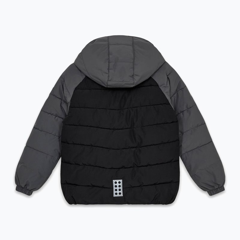 Isolierte Kinderjacke LEGO Lwjipe 704 schwarz 2