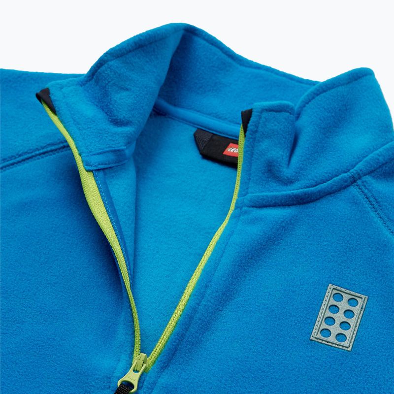 LEGO Lwsinclair 702 blau/limone Kinder-Fleece-Sweatshirt 3