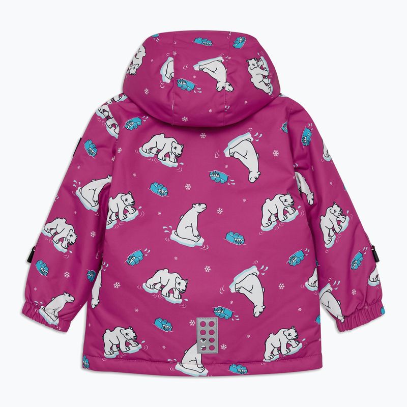 LEGO Lwjeri Kinderjacke 701 fuchsia 2