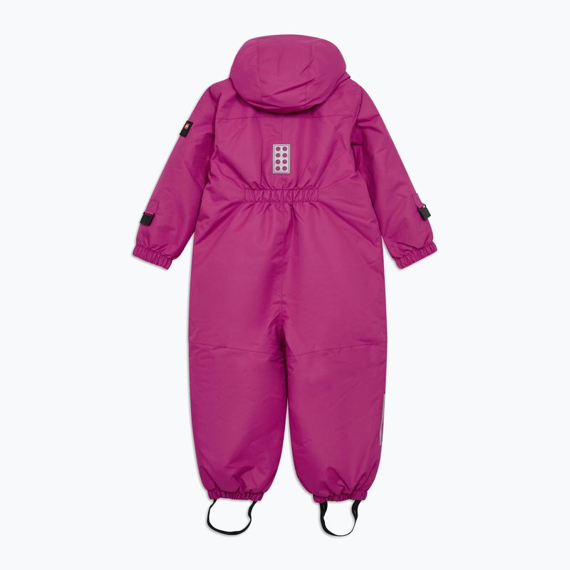 LEGO Lwjori 721 dunkelrosa Kinderoverall 2