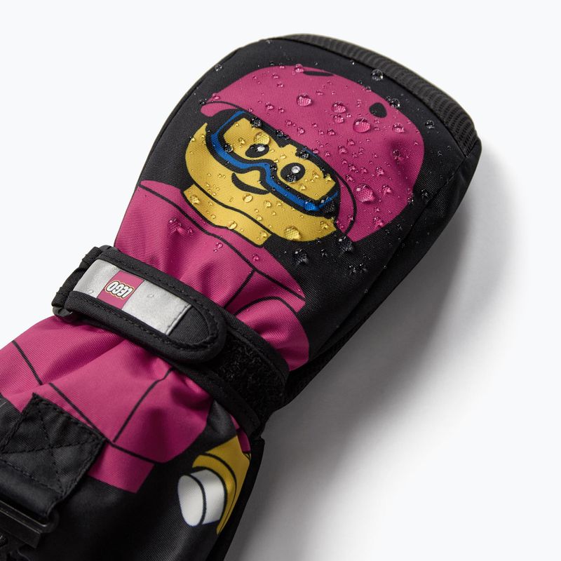 LEGO Lwagan Kinderhandschuhe 812 rosa 3