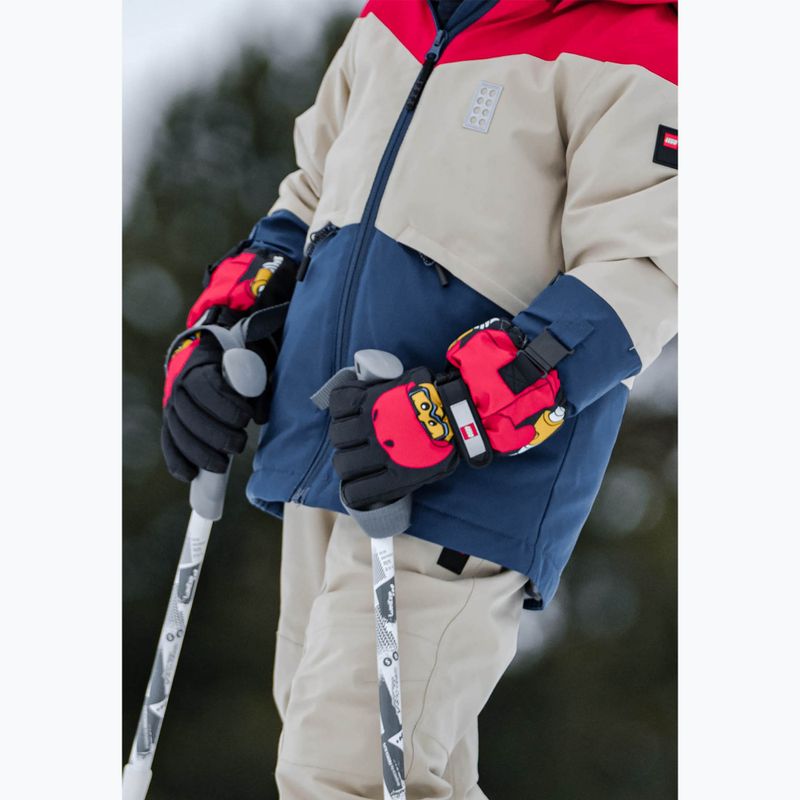 LEGO Lwagan Kinderhandschuhe 811 schwarz 8