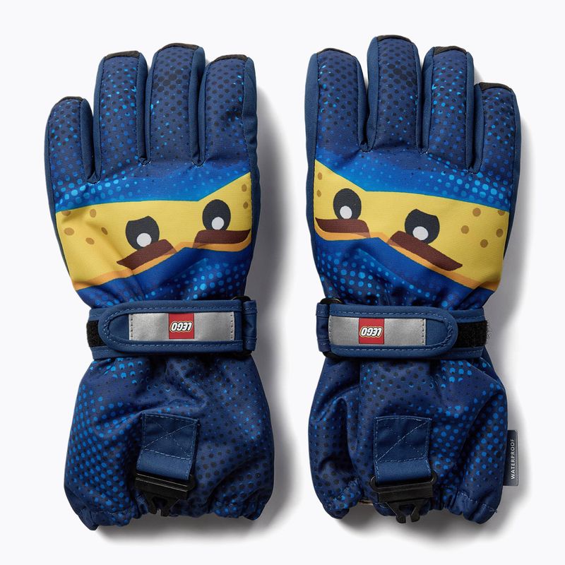 LEGO Lwagan 807 dunkelblaue Kinderhandschuhe 2