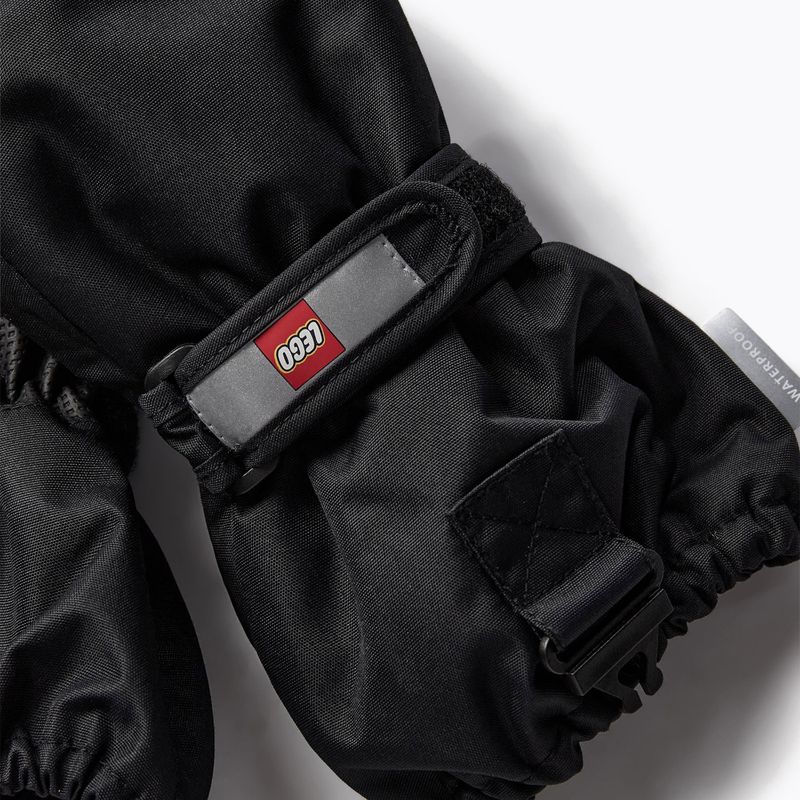 Kinder-Skihandschuhe LEGO Lwatlin 700 schwarz 4