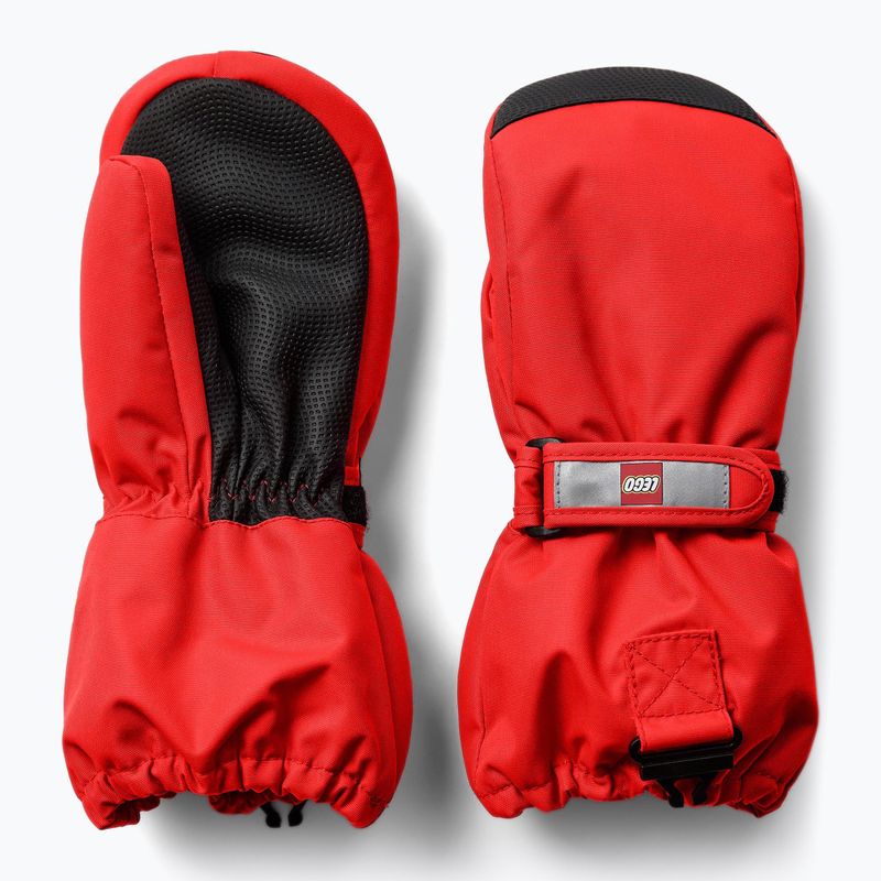 Kinder-Skihandschuhe LEGO Lwatlin 706 rot