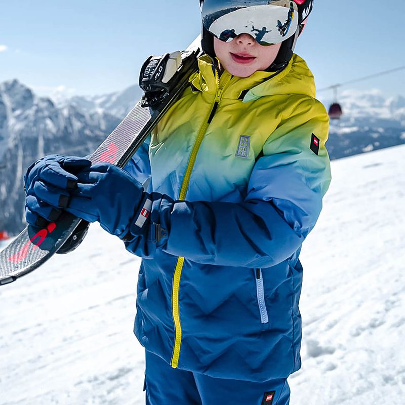 Kinder-Skijacke LEGO Lwjested 709 blau 6