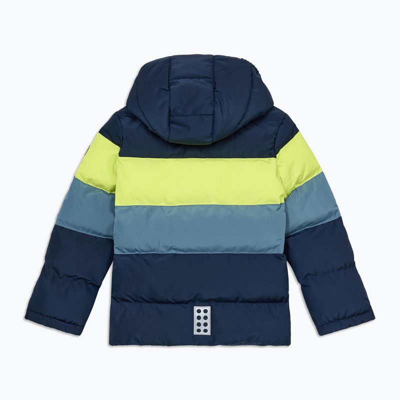 LEGO Lwjipe 705 dunkelmarine/limone Kinderjacke 2