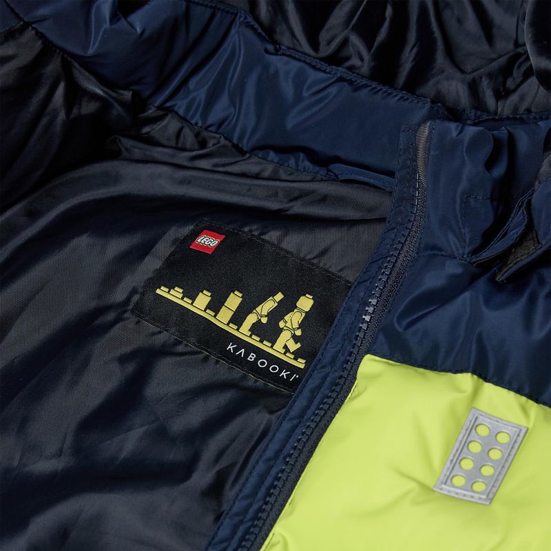 LEGO Lwjipe 705 dunkelmarine/limone Kinderjacke 5