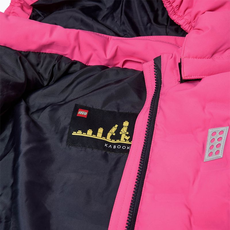LEGO Lwjipe 706 rosa Skijacke für Kinder 5